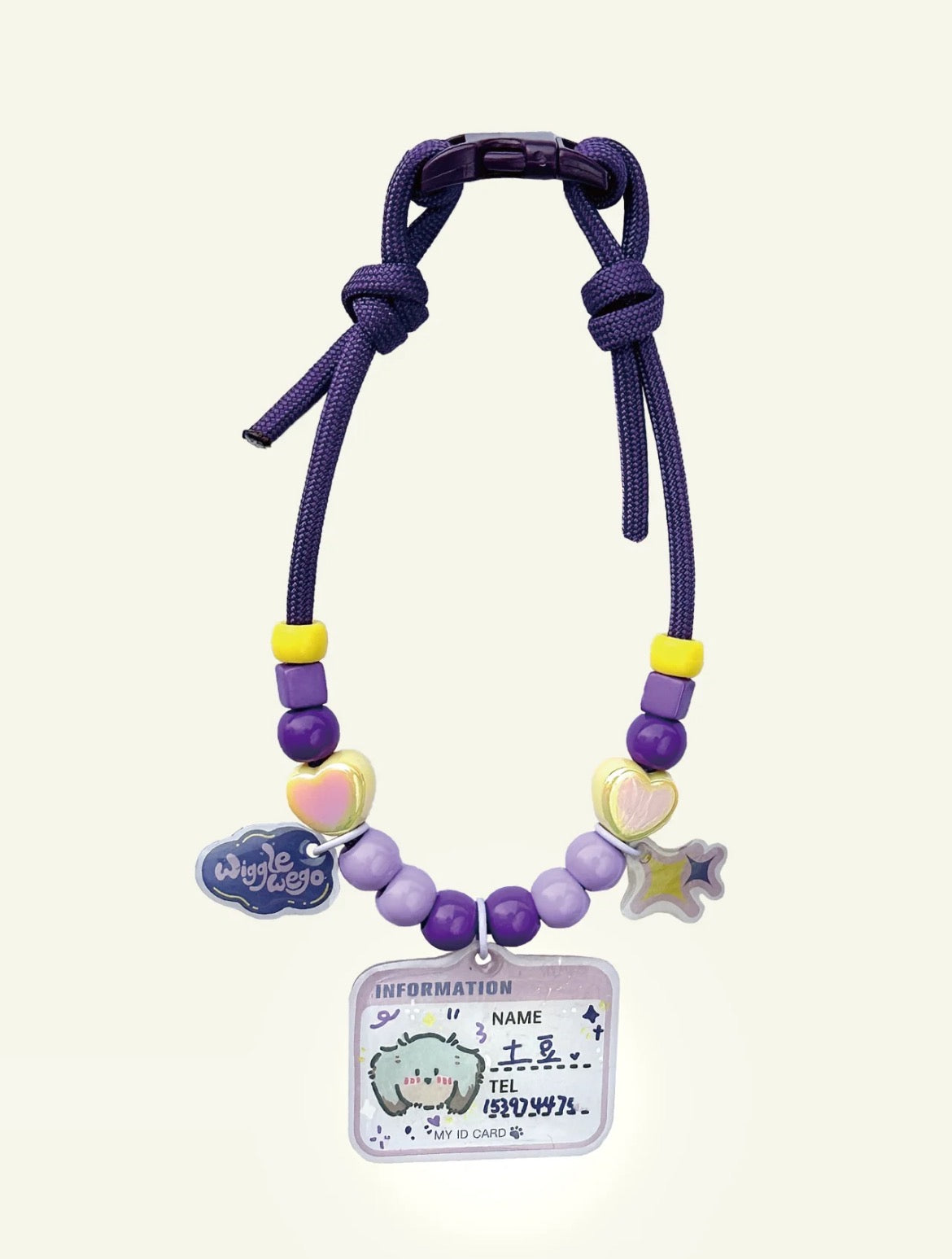 PawsCube - π"Custom Pet ID Necklace - City Series"
